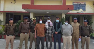 काशीपुर पुलिस का वारंटी अभियुक्तों के खिलाफ अभियान 04 वारंटी गिरफ्तार