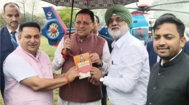 मुख्यमंत्री को चैती मेले में आने का दिया निमंत्रण