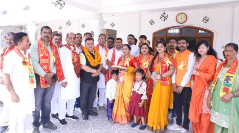 नगर में हिंदू वाहिनी का स्थापना दिवस पूरे जोर-शोर से मनाया गया