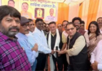 चैती मेले मे इलैक्ट्रो होम्योपैथी के 41 वे निःशुल्क डे व नाईट चिकित्सा कैम्प का शुभारंभ