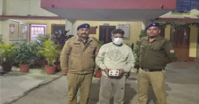 काशीपुर में स्मैक तस्कर गिरफ्तार, 9.98 ग्राम स्मैक, एक इलेक्ट्रॉनिक तराजू और 1200 रुपए नकद बरामद