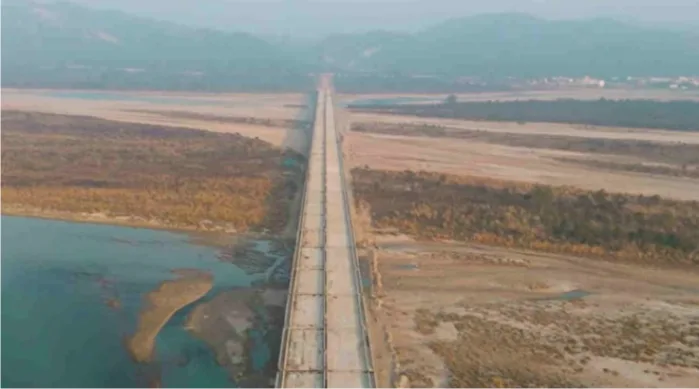 हरिद्वार बाईपास मेजर पुल बनकर तैयार हरिद्वार से नजीबाबाद महज 20 मिनट में