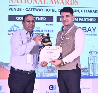 समर स्टडी हॉल विद्यालय के प्रधानाचार्य श्री अनुज भाटिया डॉ. सर्वपल्ली राधाकृष्णन राष्ट्रीय पुरस्कार से सम्मानित