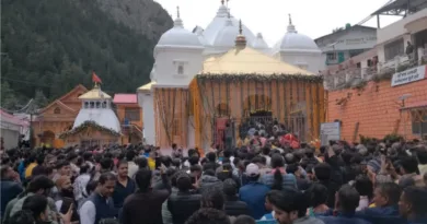 गंगोत्री धाम के कपाट श्रद्धालुओं के दर्शनार्थ हेतु खुले