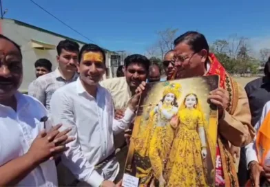 रामनगर: सीएम धामी का भाजपा कार्यकर्ताओं ने किया जोरदार स्वागत