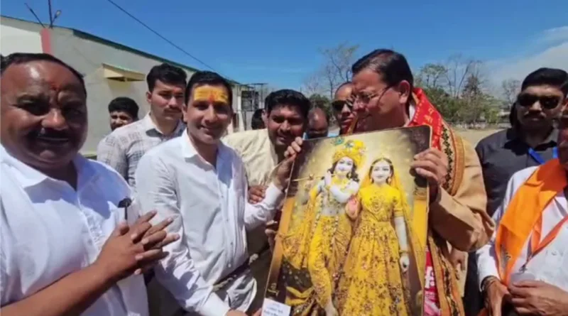 रामनगर: सीएम धामी का भाजपा कार्यकर्ताओं ने किया जोरदार स्वागत