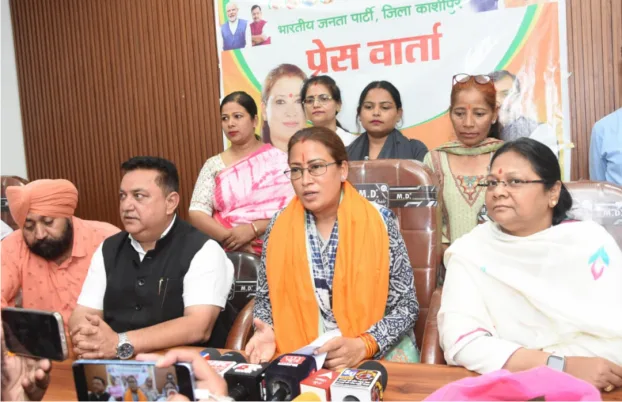 रेखा आर्या ने किया महिला आरक्षण विधेयक का विरोध करने वाले विपक्षी दलों पर जोरदार हमला