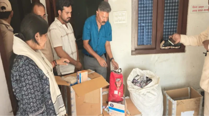 जिले में नकली आयुर्वेदिक दवा बनाने की फैक्टरी का भंडाफोड़