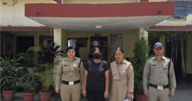 ऑपरेशन प्रहार के तहत वाणिज्यिक मात्रा के दो अभियोगों में वांछित अभियुक्ता रमीशा चौहान गिरफ्तार