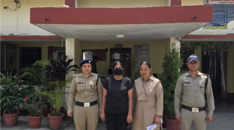 ऑपरेशन प्रहार के तहत वाणिज्यिक मात्रा के दो अभियोगों में वांछित अभियुक्ता रमीशा चौहान गिरफ्तार