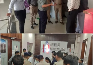 काशीपुर: आधा दर्जन से अधिक निजी हॉस्पिटल और क्लीनिकों का औचक निरीक्षण