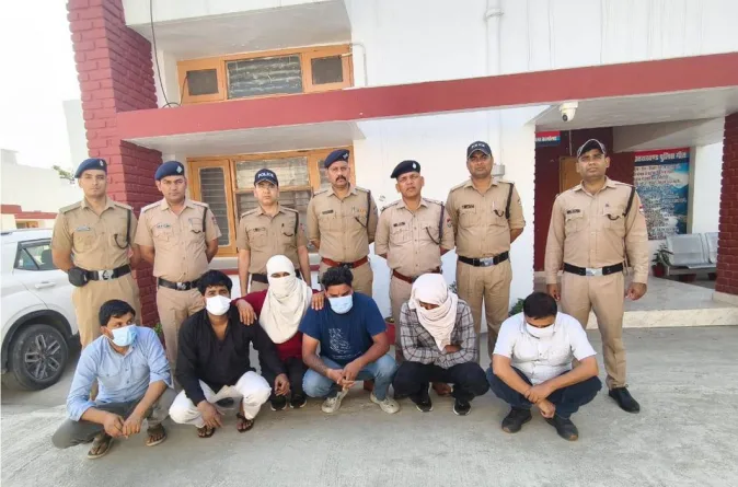 “ऑपरेशन प्रहार” - स्पा की आड़ में चल रहे देह व्यापार का पर्दाफाश 19 महिलाएं रेस्क्यू