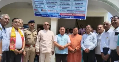 काशी विश्वनाथ टैक्सटाइल में निःशुल्क स्वास्थ्य चिकित्सा शिविर का आयोजन