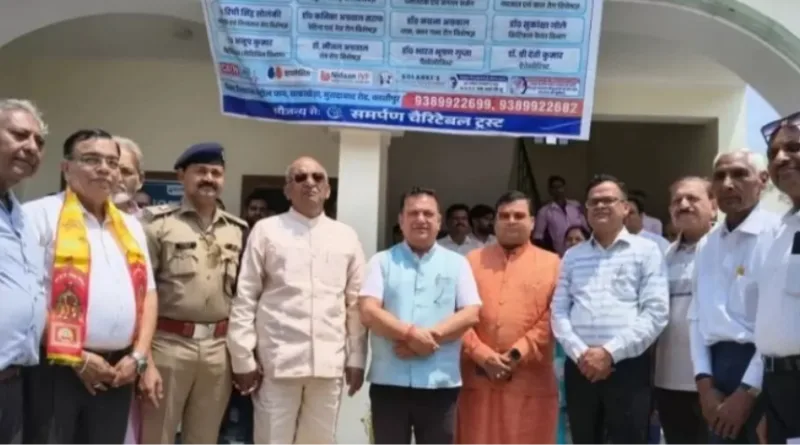 काशी विश्वनाथ टैक्सटाइल में निःशुल्क स्वास्थ्य चिकित्सा शिविर का आयोजन