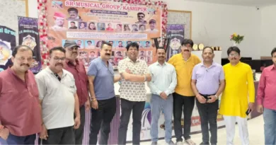 एस आर म्यूजिकल ग्रुप की एक भव्य म्यूजिकल शाम आज