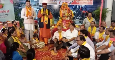 श्री विश्वनाथ एवं मां जगदीशिला डोली रथ यात्रा का काशीपुर में हुआ जोरदार स्वागत