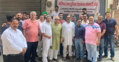 दवा व्यापारियों ने अपनी तीन सूत्रीय मांगों को लेकर एक दिवसीय राष्ट्रव्यापी बंद में लिया हिस्सा