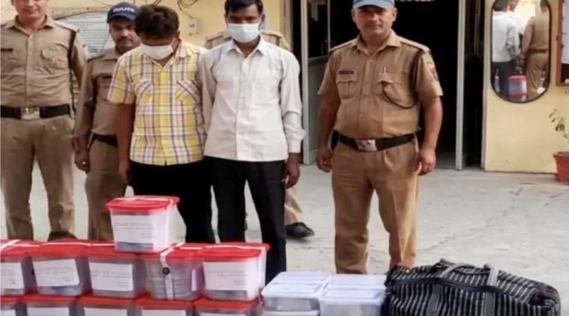 नकली नोटों के बड़े रैकेट का पर्दाफाश - मौके पर 4 करोड़ 54 लाख रुपए के असली और नकली नोट बरामद