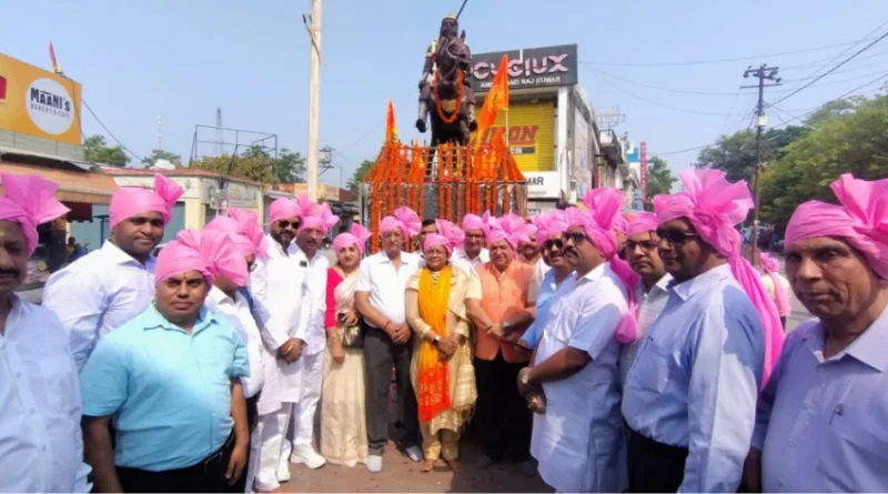 हर्षाेल्लास व धूमधाम से मनाई गई वीर शिरोमणि महाराणा प्रताप की जयंती