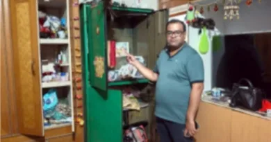 विवाह समारोह में गये परिवार के घर में चोरों ने घर के ताले तोड़कर की लाखों के जेवरात व हजारों की नकदी चोरी