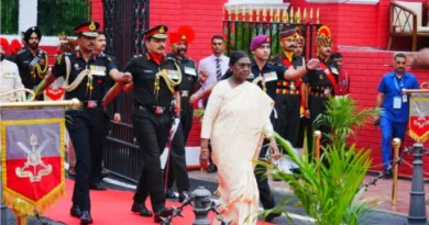 राष्ट्रपति द्रौपदी मुर्मू की गरिमामई उपस्थिति में आईएमए की पासिंग आउट परेड सम्पन्न 9 महिला कैडेटों ने रचा इतिहास