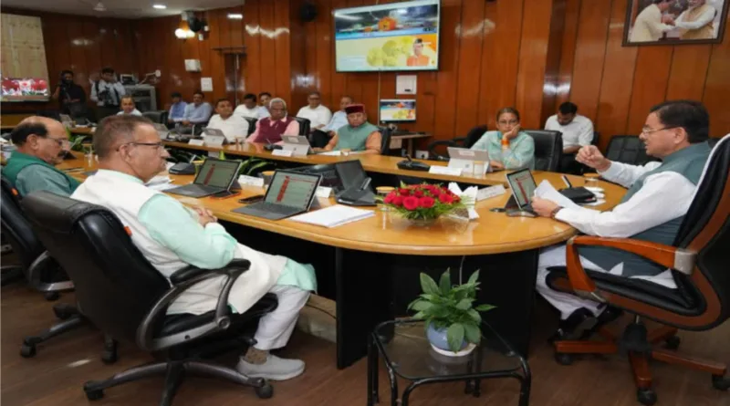 धामी कैबिनेट की बड़ी बैठक समाप्त 12 प्रस्तावों पर लगी मोहर
