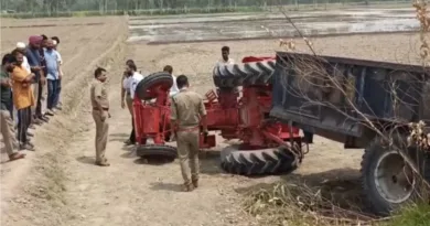 जसपुर में श्रद्धालुओं की ट्रैक्टर-ट्रॉली पलटी