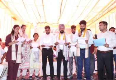 गढ़ीनेगी के नवनिर्वाचित चेयरमैन व सभासदों ने ली शपथ