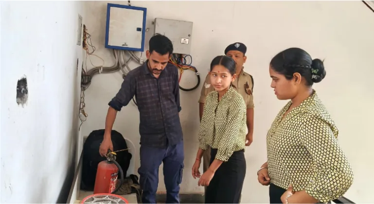 अग्निशमन विभाग का काशीपुर क्षेत्र में होटल, रेस्टोरेंट और व्यावसायिक प्रतिष्ठानों का औचक निरीक्षण