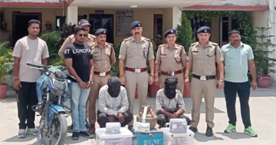 काशीपुर के तीन मंदिरों में हुई चोरी का खुलासा