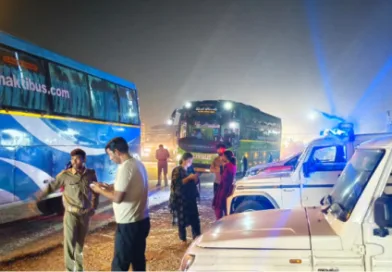 हरिद्वार में लग्जरी बसों के खिलाफ बड़ी कार्रवाई, 45 लग्जरी बसों का चालान, 6 सीज