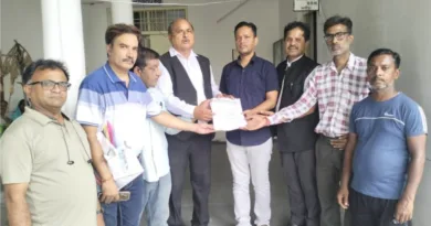 राज्य निर्माण सक्रिय आंदोलनकारियों समिति ने खटीमा में राज्य आंदोलनकारी घोषित किए गए लोगों की जांच के लिए सौंपा ज्ञापन