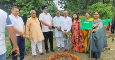लोकपर्व हरेला: नवग्रह वाटिका में वृक्षारोपण कार्यक्रम का आयोजन