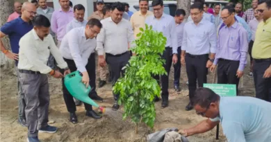 हरेला पर्व पर जिलाधिकारी नितिन सिंह भदौरिया ने किया वृक्षारोपण, पर्यावरण संरक्षण का दिया संदेश