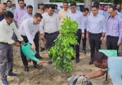 हरेला पर्व पर जिलाधिकारी नितिन सिंह भदौरिया ने किया वृक्षारोपण, पर्यावरण संरक्षण का दिया संदेश