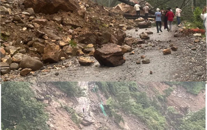 उत्तराखंड में मानसून अब पूरी तरह सक्रिय, बारिश के कारण पर्वतीय जिलों में कई मार्गों पर भूस्खलन