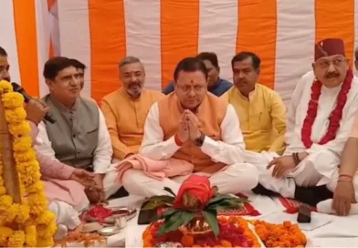 मुख्यमंत्री ने किया हरिद्वार गंगा कॉरिडोर के तहत 235 करोड़ की योजनाओं का शिलान्यास