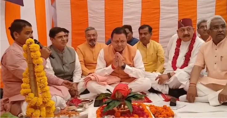 मुख्यमंत्री ने किया हरिद्वार गंगा कॉरिडोर के तहत 235 करोड़ की योजनाओं का शिलान्यास