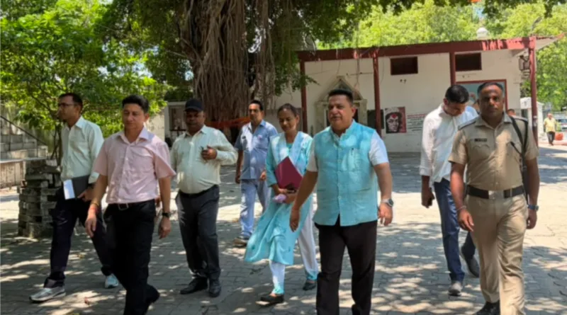 द्रोणासागर क्षेत्र का महापौर ने किया स्थलीय निरीक्षण कर प्रस्तावित विकास कार्यों की रूपरेखा पर विस्तार से की चर्चा
