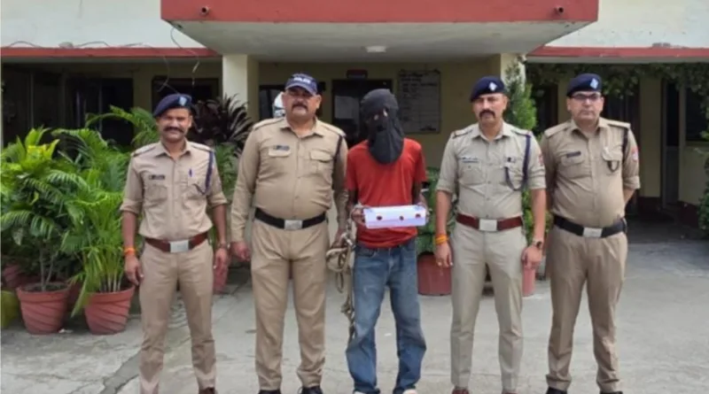 काशीपुर पुलिस द्वारा किया गया हत्या का 24 घंटे के भीतर खुलासा, हत्या का आरोपी गिरफ्तार