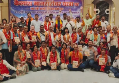 कैलाश मानसरोवर यात्रियों के उत्तराखंड आगमन पर सांसद अजय भट्ट ने रुद्रपुर में किया भव्य स्वागत