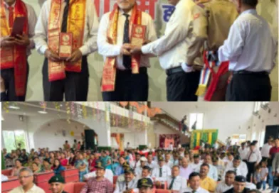 गढ़वाल गौरव सैनिक कल्याण समिति का प्रथम स्थापना दिवस देशभक्ति के वातावरण में संपन्न