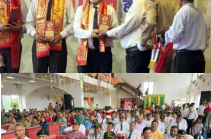 गढ़वाल गौरव सैनिक कल्याण समिति का प्रथम स्थापना दिवस देशभक्ति के वातावरण में संपन्न