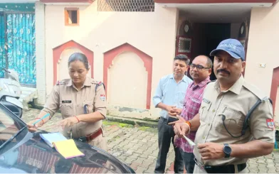 काशीपुर पुलिस का सघन सत्यापन अभियान जारी - 4 मकान मालिकों सहित कुल 12 लोगों पर हुई कार्यवाही