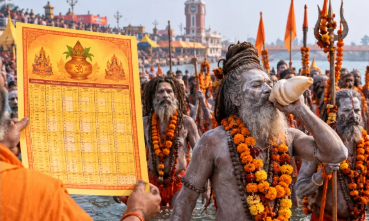 कुंभ मेले के प्रमुख धार्मिक आयोजनों की तिथियों की औपचारिक घोषणा