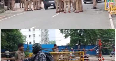 जिले में टिकैत के प्रस्तावित धरना प्रदर्शन को लेकर पुलिस और प्रशासन ने सुरक्षा व्यवस्था कड़ी की