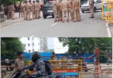 जिले में टिकैत के प्रस्तावित धरना प्रदर्शन को लेकर पुलिस और प्रशासन ने सुरक्षा व्यवस्था कड़ी की