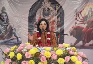 चैती परिसर में आयोजित श्रीराम कथा अमृतपान करने बड़ी संख्या में पहुंचे श्रद्धालु
