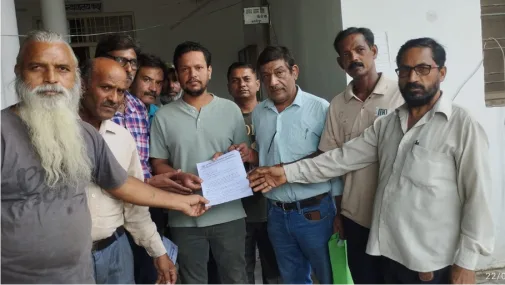 चिन्हीकरण को लेकर काशीपुर के साथ हो रहे भेदभाव के सम्बन्ध में राज्य निर्माण सक्रिय आन्दोलनकारी समिति ने दिया ज्ञापन