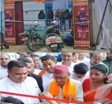 रामनगर में पांच दिवसीय सरस मेले का शुभारंभ